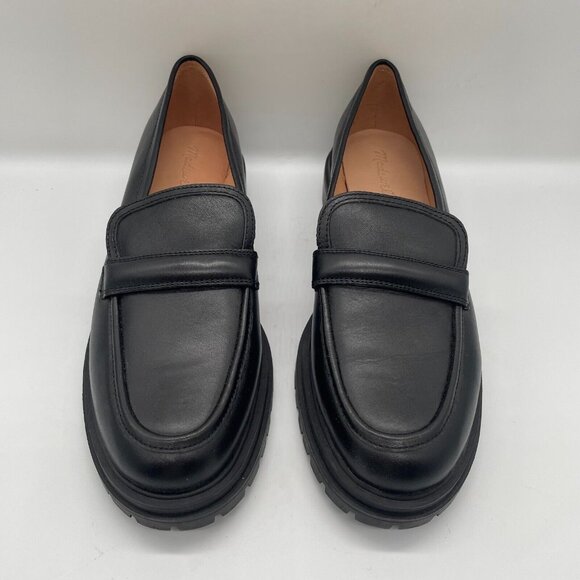 Madewell Black Leather Loafers - Picture 5 of 12
